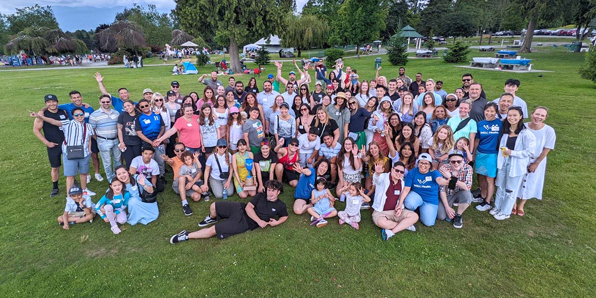 WELL Health's British Columbia annual summer BBQ